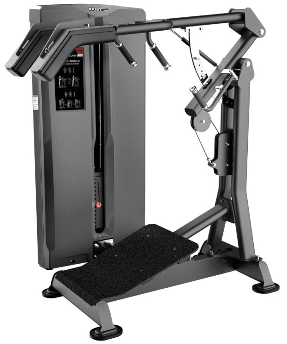 Приседания/ икроножные стоя KRAFT Fitness TWIN KFWSC