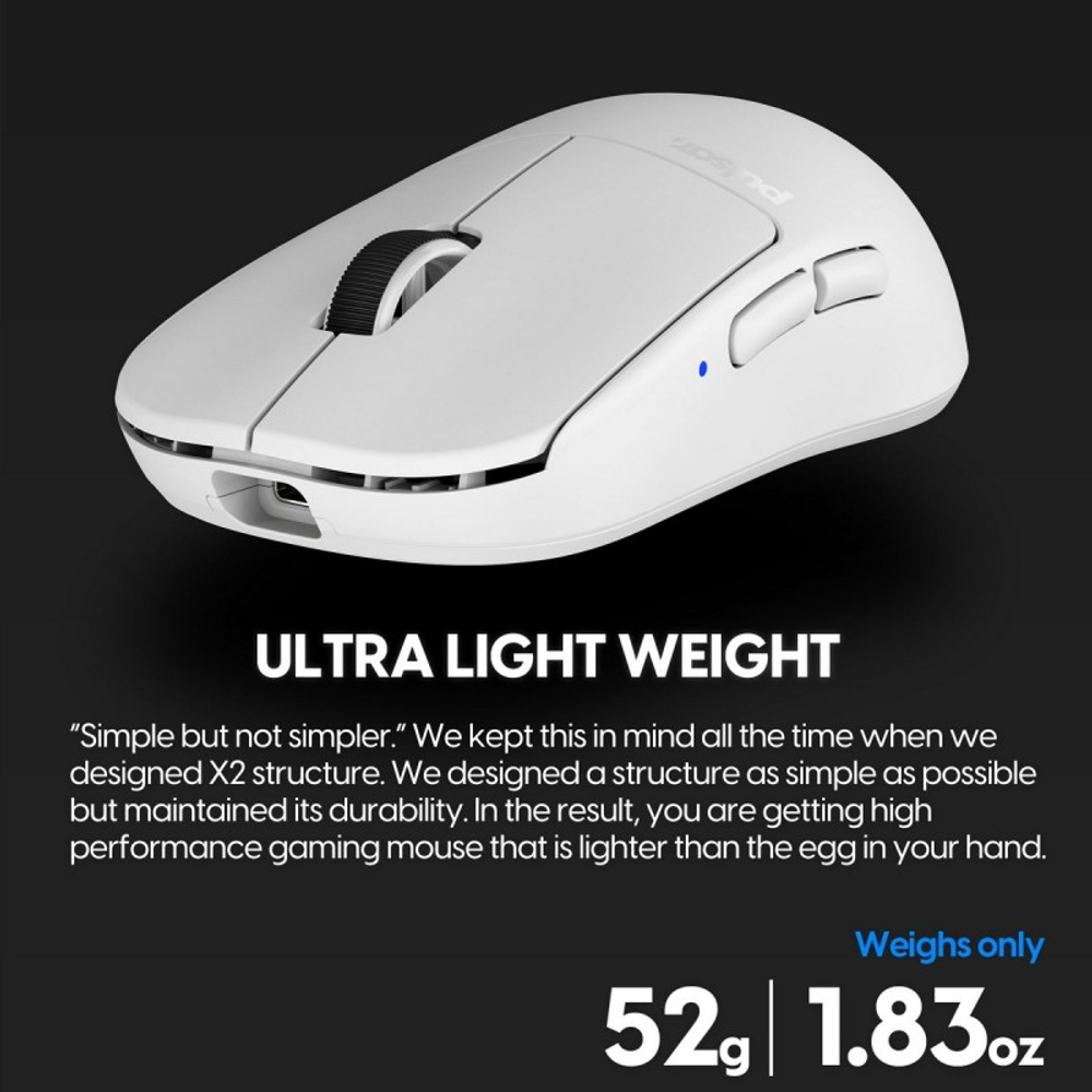 Игровая мышь Pulsar X2 H Wireless Size 2 White (PX2H22)