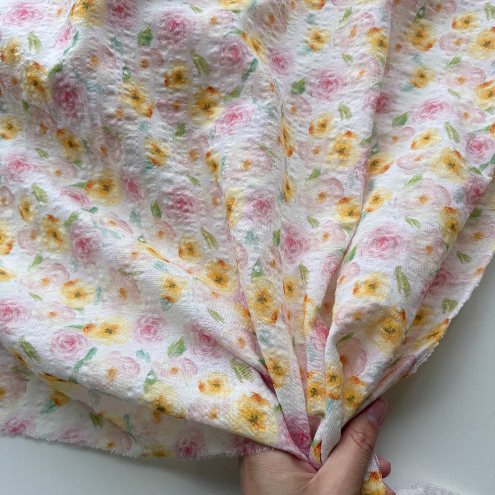 Батист Чайные розы