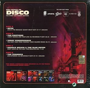 Сборник / The Legacy Of Disco (Coloured Vinyl)(2x12" Vinyl EP)