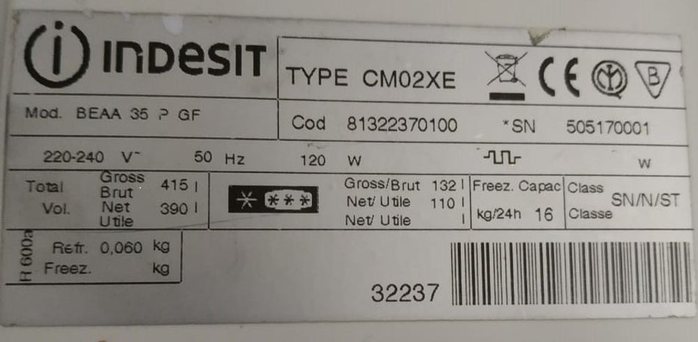 Индезит BEAA 35 P GF