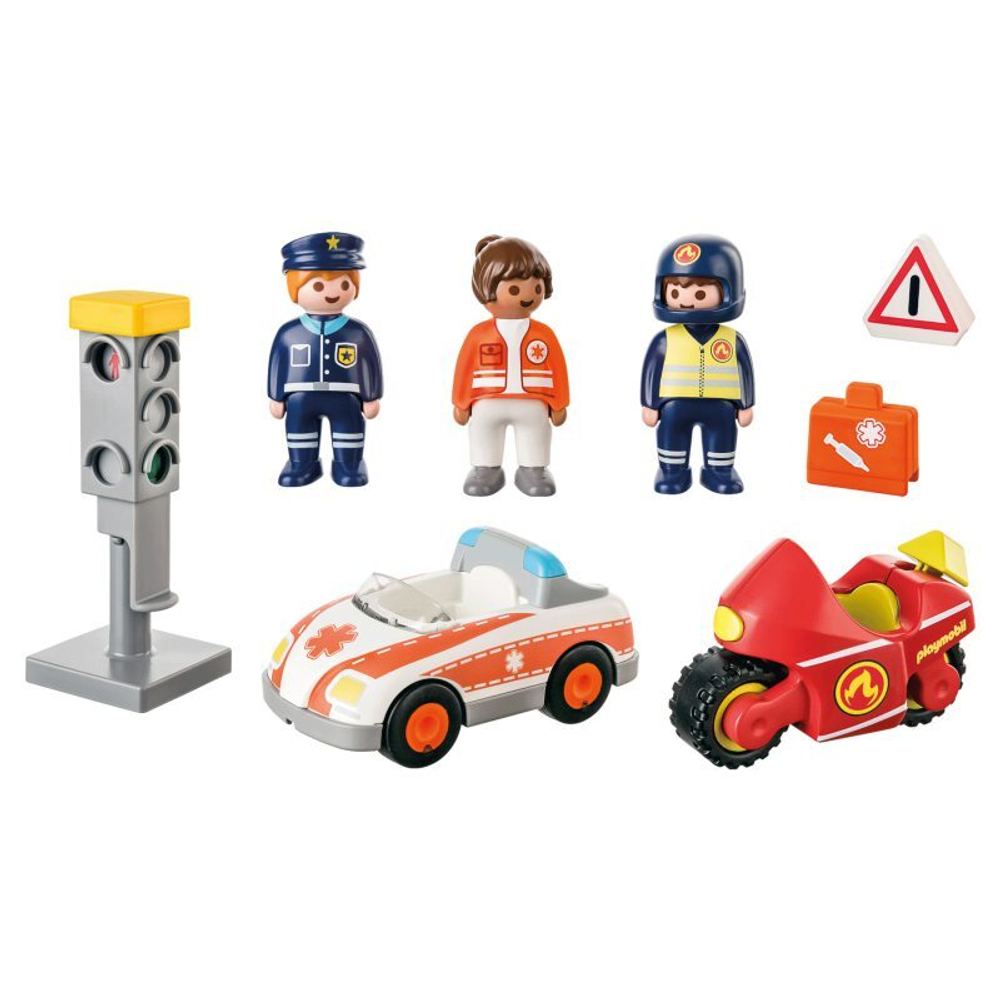Playmobil - 1.2.3 Герои повседневности 71156