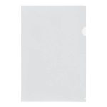 Папка-уголок LITE А4 пластик 100 мкм прозр.