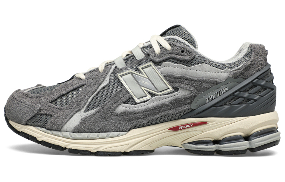 New Balance NB 1906R 1906R "Refined Future" retro all-match gray non-slip wear-resistant low-top running shoes for men and women with the same dovetail gray "urbancore"