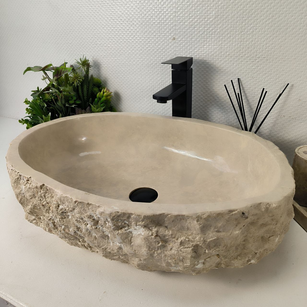 Раковина из мрамора Erozy Cream EM-64945 62*41*15 0879