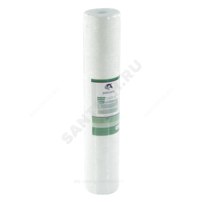 Картридж механический полипропиленовый шнур 20 мкм Big Blue 20" Unicorn PP BB 2020