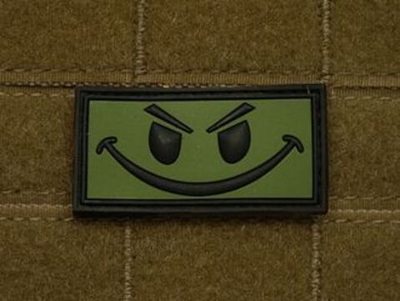 Патч Smile ПВХ (6 х 3 см) песочный