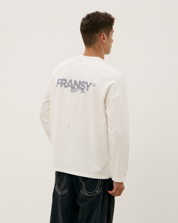 Лонгслив FRANSY MAN, молочный