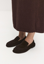 Лоферы // Julia // Chocolate // Suede