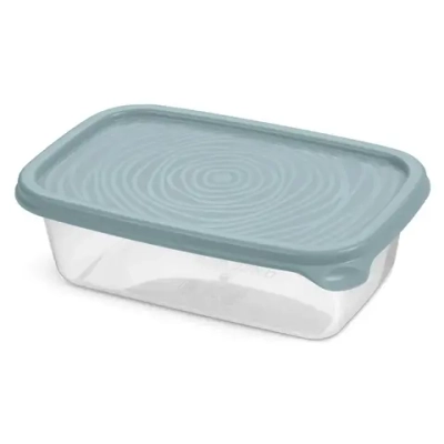 Контейнер прямоугольный Романо 0,45л Серо-голубой С850СГОЛ