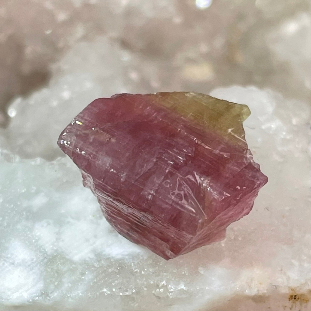 33738 Турмалин Арбузный необработанный 14,8мм