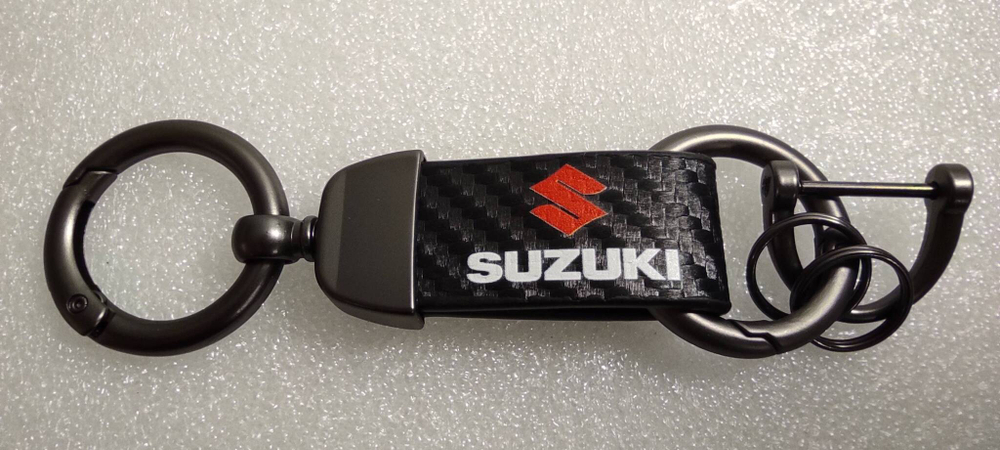 Брелок "Suzuki" карбон mini (1 шт.)