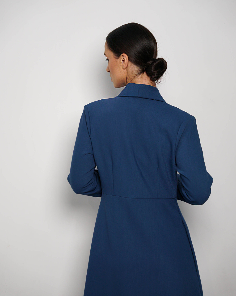 Платье "Элегантная особа" в синем