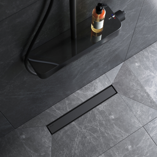 Трап для душа линейный, универсальный затвор Tile, 50 см AM.PM MasterFlow W01SC-U11-050-04BM