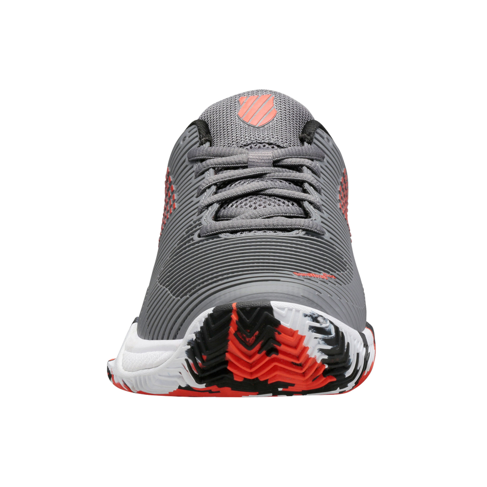 Детские теннисные кроссовки K-Swiss Hypercourt Express 2 Clay Court Shoe Kids - Grey, Orange