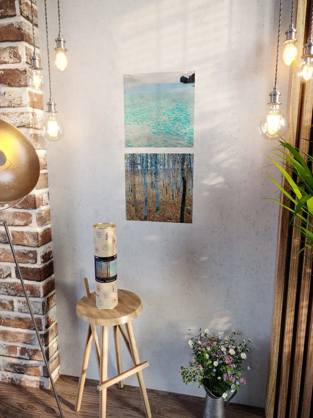 Картины-наклейки на стену для декора интерьерные №112