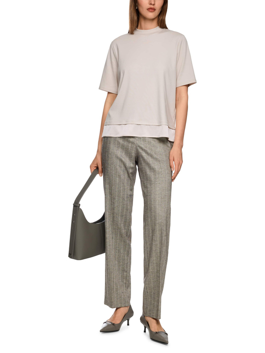 Футболка с шелком