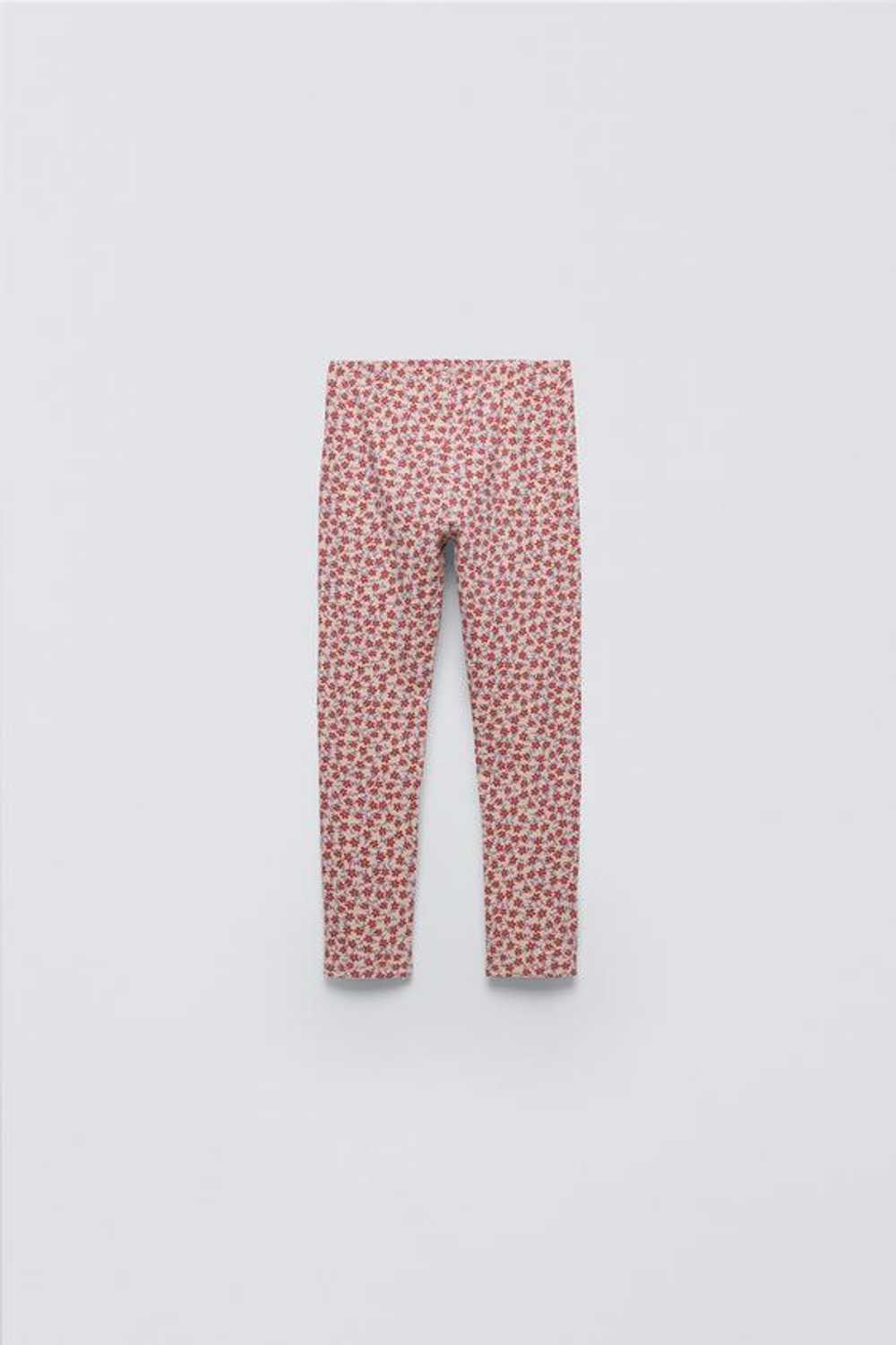 ZARA ПИЖАМА С ЦВЕТОЧНЫМ ПРИНТОМ, ЦВЕТ БУРГУНДСКОГО ВИНА