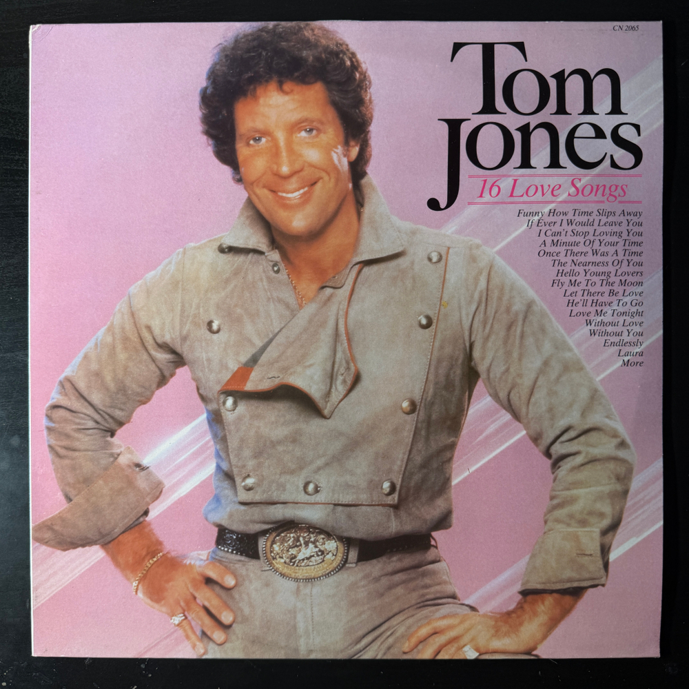 Tom Jones ‎– 16 Love Songs (Англия 1983г.) Т