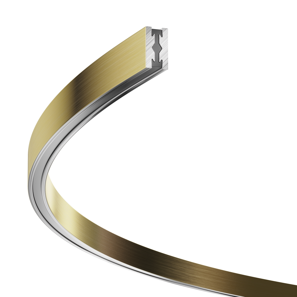 Шинопровод магнитный круглый из полукругов Maytoni FLARITY TRX154-2SR-D1500-BS, d1500мм