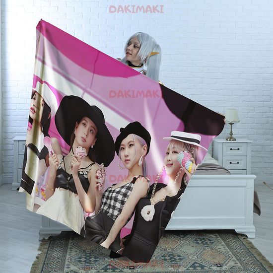 Плед Блэкпинк арт. 104 (флис), 150х130 и 200х140 см