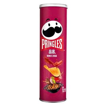 Чипсы Pringles BBQ Steak со вкусом стейка в соусе барбекю, 110 г (Китай)