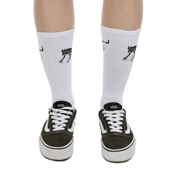 Носки Evil dogs белые - фото 4