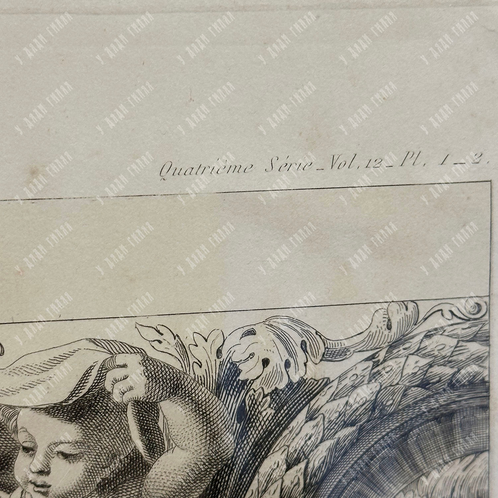 Леметр О. Ф. Фризы по работам Ж. Лепотра. Офорт. Париж, 1885