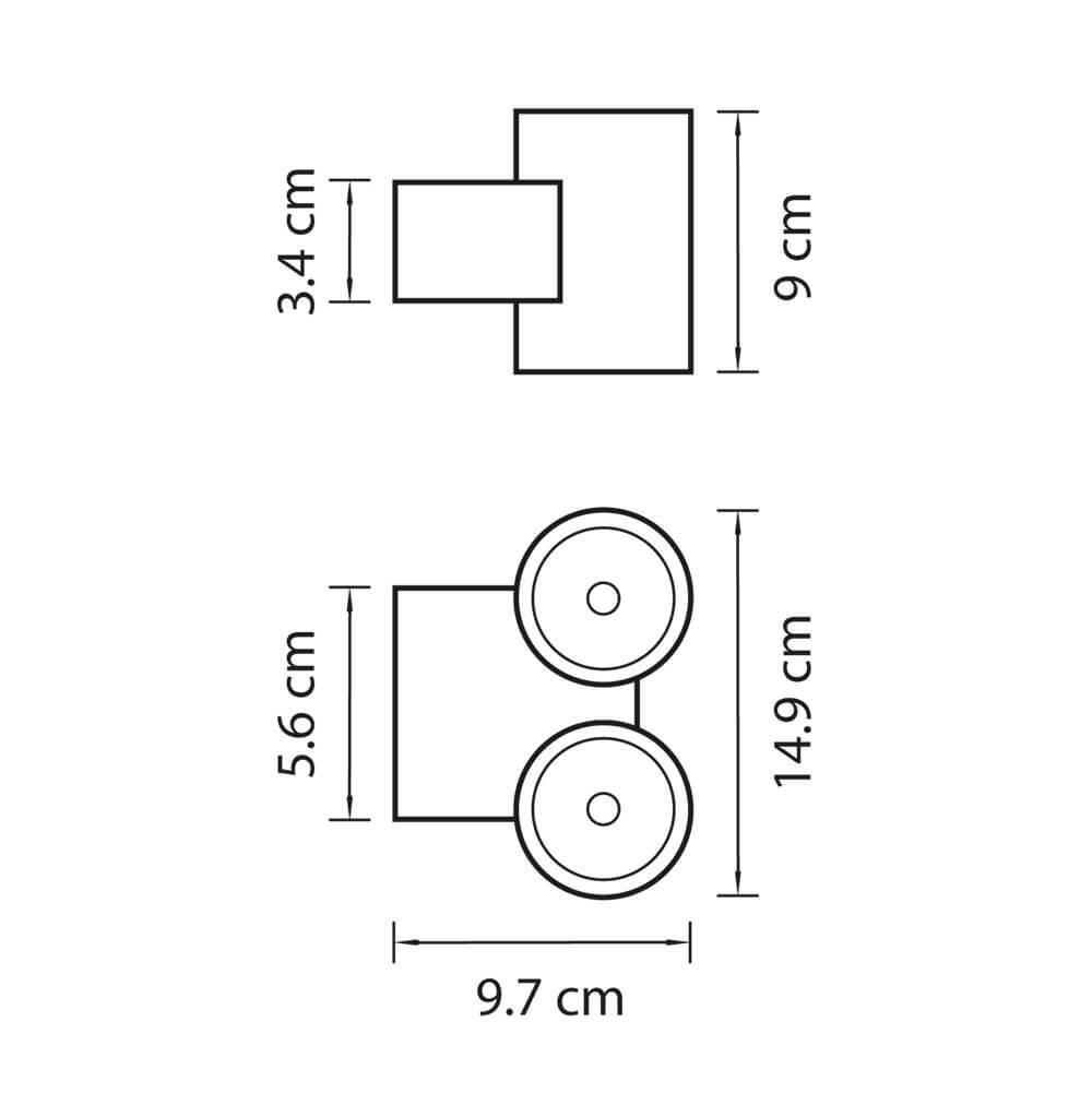 Накладной светильник Lightstar Paro LED 352694