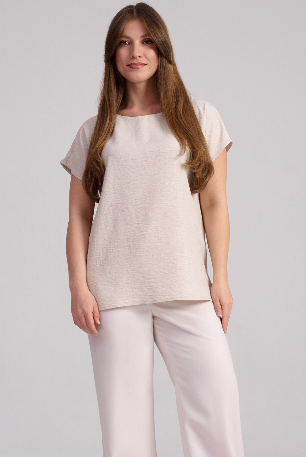 Блузка женская 3256зпа, бежевый #514Беж093256зпа