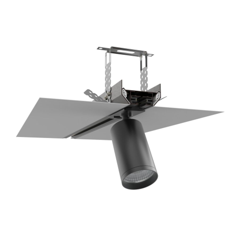 Профиль ЭРА TR-1PTR-RMP для монтажа однофазного шинопровода в натяжной потолок 2 метра 2 шт. | Однофазный шинопровод и аксессуары