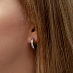 Серьги Fiore Luna Crystal A2409SW-E02.1 BW/S
