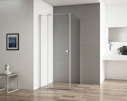 Душевой уголок Cezares Valvola 100x80 VALVOLA-AH-1-100/80-C-Cr стекло прозрачное/профиль хром