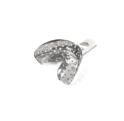 --- Ложка оттискная стандартная перфорированная нижняя без обрамления №4 786-1109L3