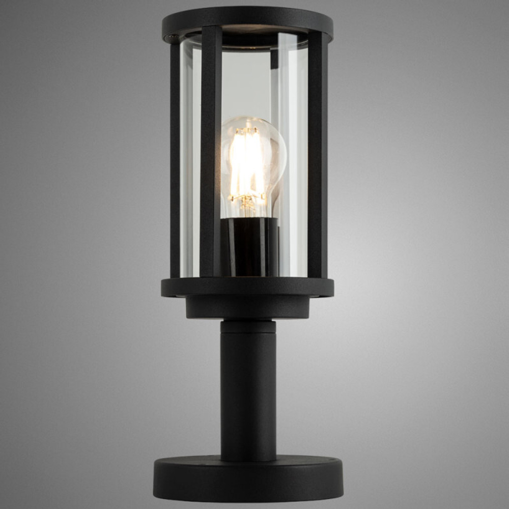 Уличный наземный низкий светильник Arte Lamp A1036FN-1BK