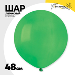Шар латексный Пастель 48 см (Зеленый)