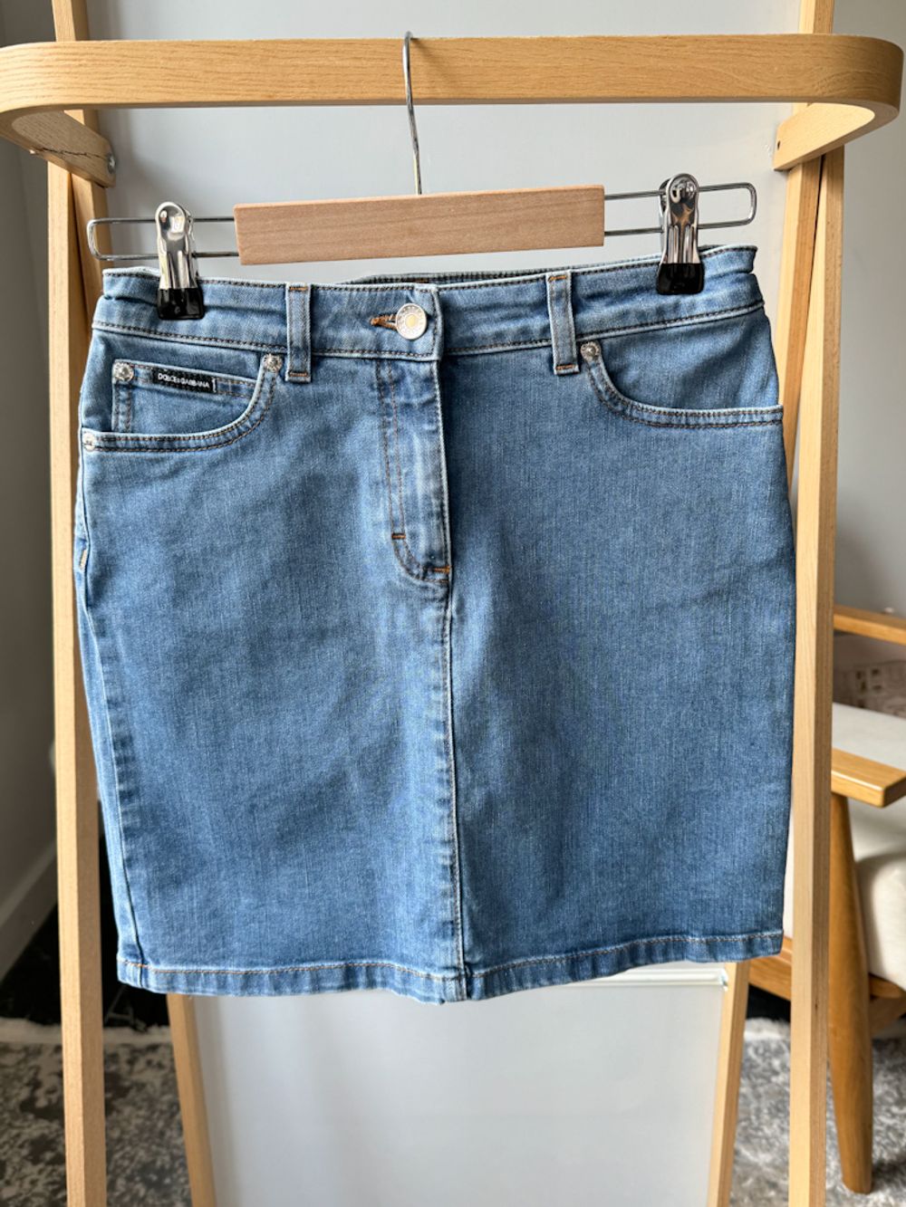 Джинсовая юбка Dolce & Gabbana, 140