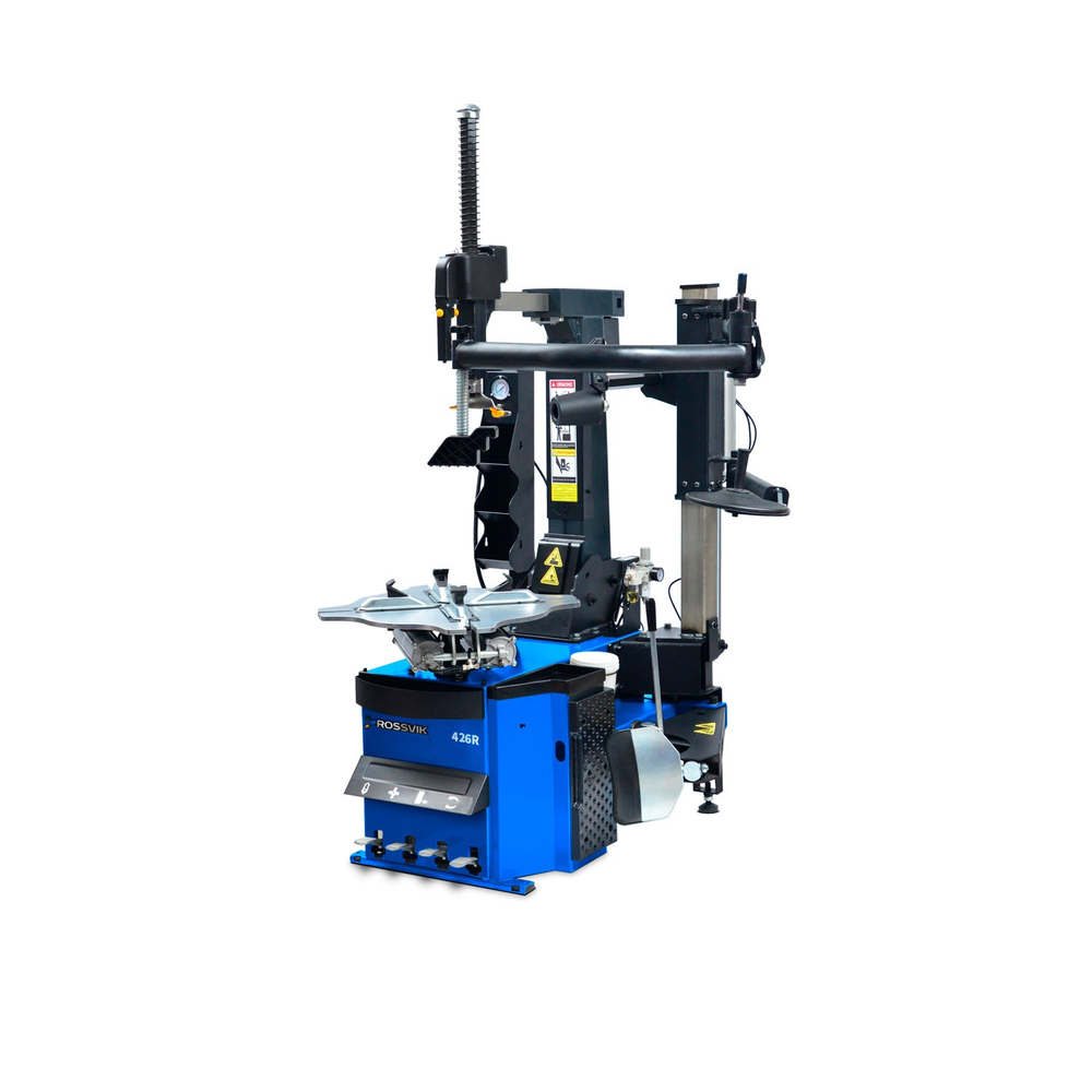 Станок шиномонтажный ROSSVIK V-426R, 2-speed, авт., до 26", 380 В, 3-я рука, синий