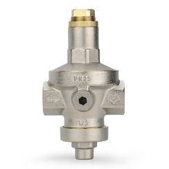 Редуктор давления VARMEGA 1/2quot;, PN25, мембранный, с присоединением к манометру, VM12801