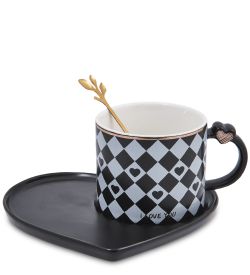 MUG-418/2 Чайная пара «Сердце»