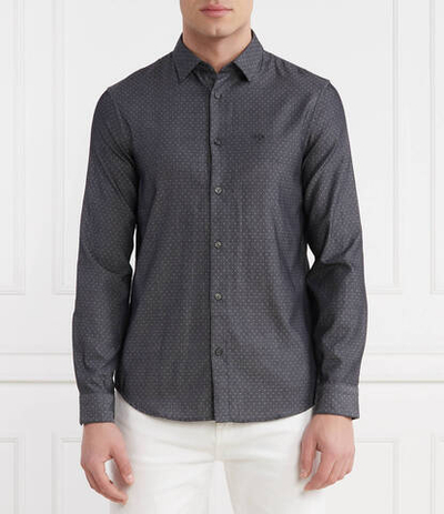 Рубашка Armani Exchange - графитовый(3DZC09 ZN4AZ)