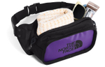THE NORTH FACE 4.3L Fanny Pack Outdoor Bag Nylon Fabric Black Purple Unisex