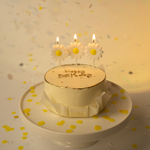 Свечи на шпажках «Ромашка», 7,5 см, 5 шт