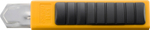 OLFA 25 мм, в комплекте с лезвиями EXCEL BLACK 5 шт, нож (OL-H-1BB/5BB )