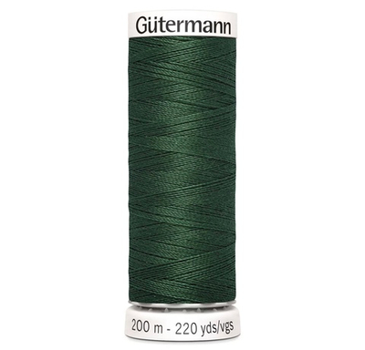 Нить Sew-All 200 м, Gutermann, 555 т.серо-зеленый