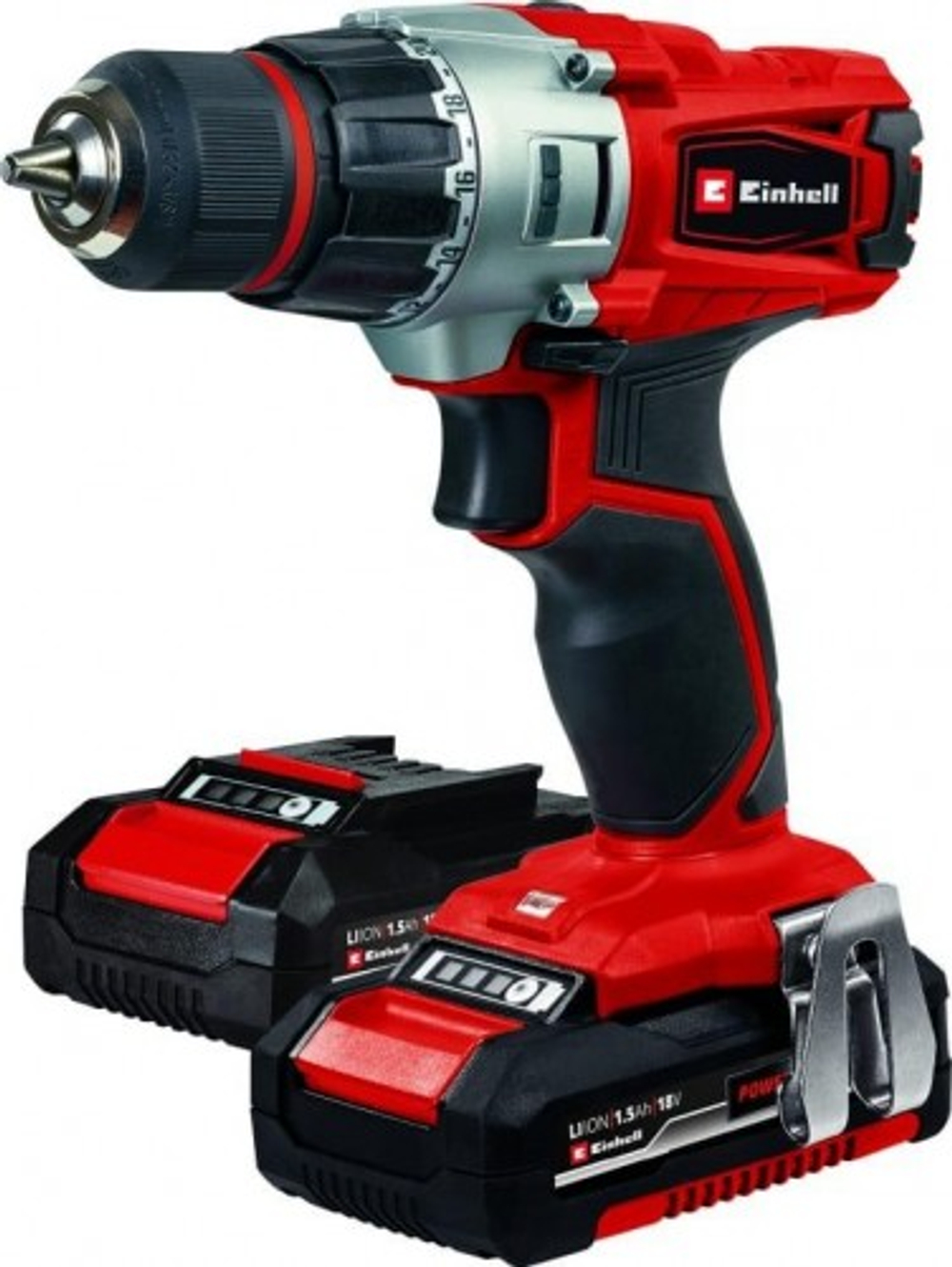 Дрель-шуруповерт аккумуляторная EINHELL PXC TE-CD 18-2 Li Kit (2x1,5Ah) 4513830