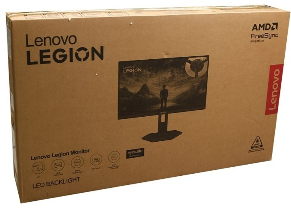 Монитор 27&#34; Lenovo 27QD-10/67D2UAC1EU черный
