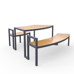 Стол уличный с лавками LÅNGBORDET R1.8