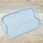 Поддон для пластиковых/торфяных горшочков для рассады 400мл, 6 ячеек, InGreen микс