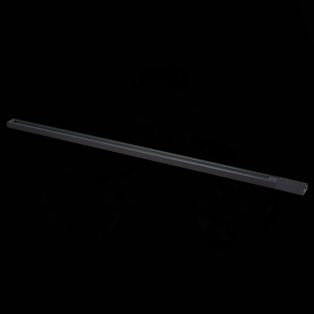 ST001.419.00 Шинопровод однофазный накладной  ST-Luce Черный Длина 1 000мм BASE